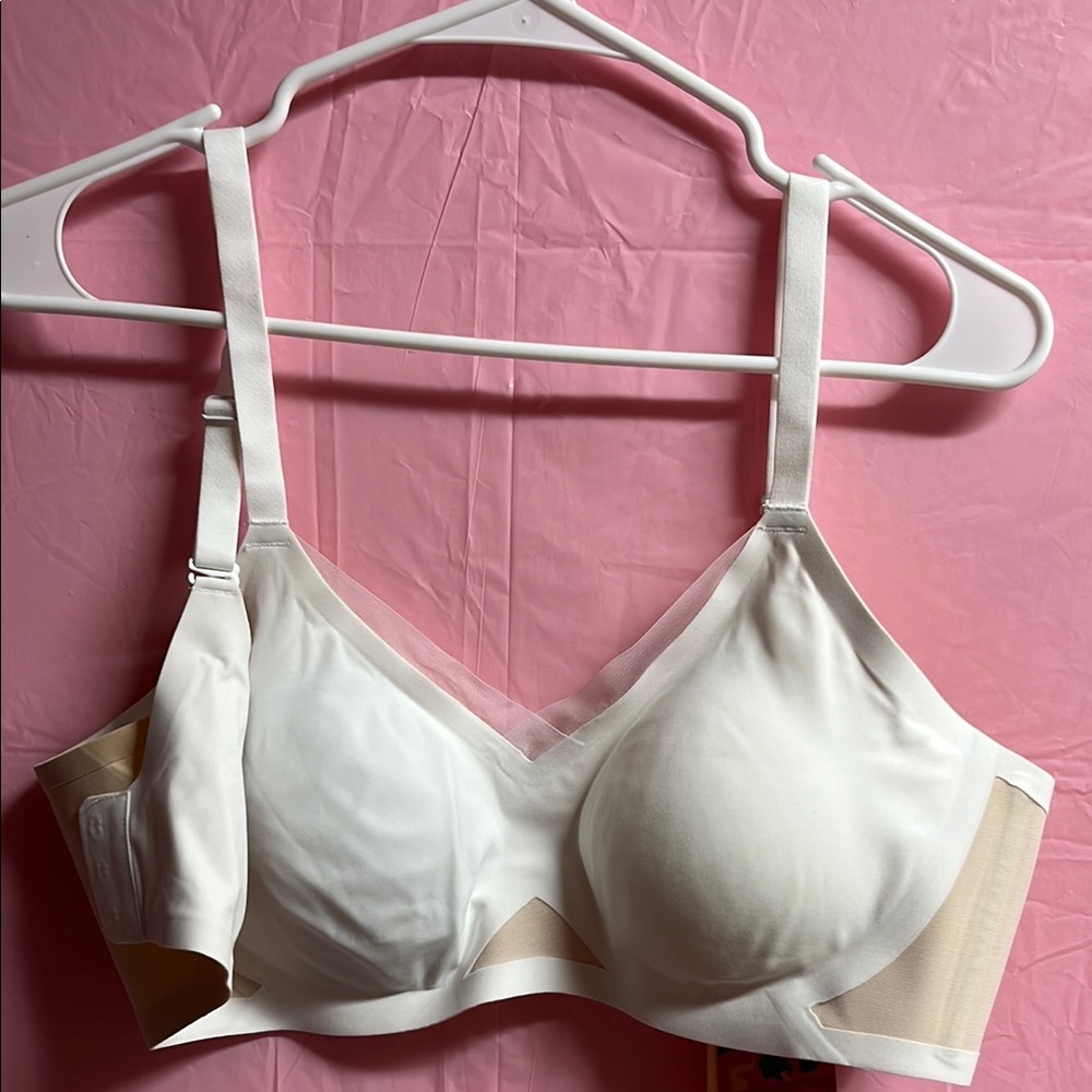 Honeylove White Full-Coverage Bra
